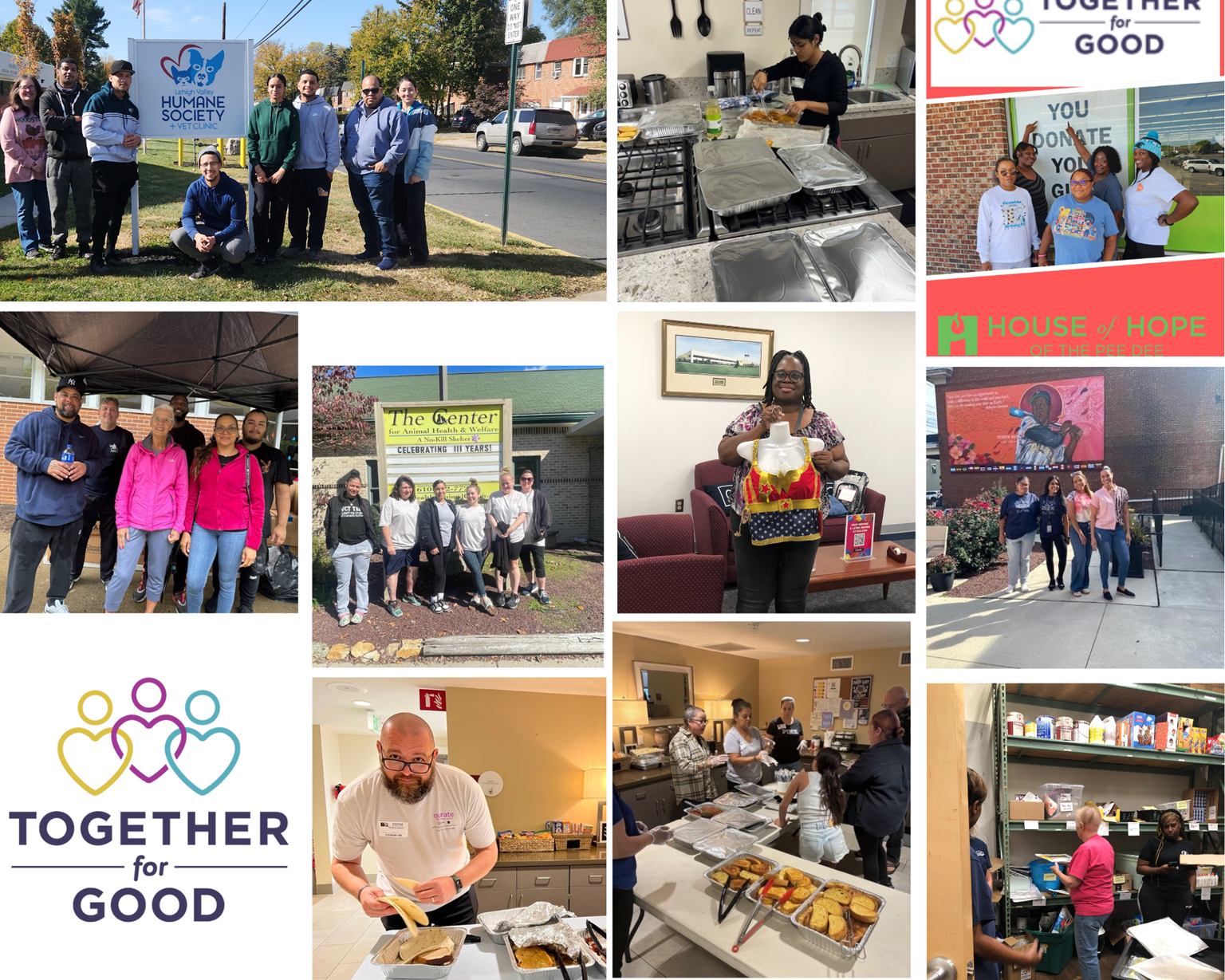 Together for Good / Q4 2024 image collage